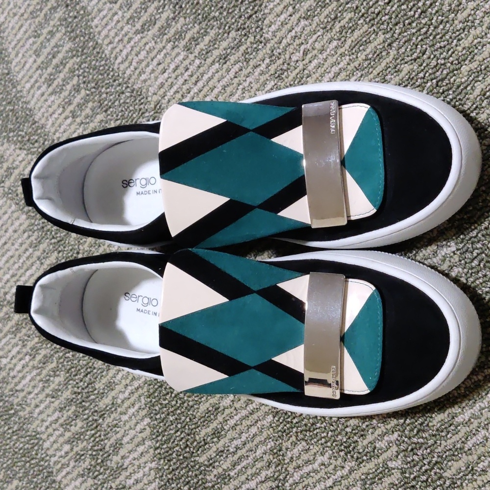 Sergio Rossi Slip-On Sneakers, size European 38/US 8
